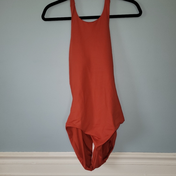 NWT Andie Swim The Luzon Chili Pepper One Piece Halter Hi-Cut - Picture 2 of 7